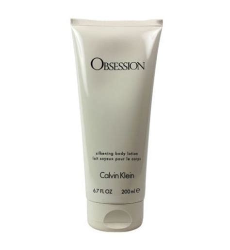 calvin klein obsession body lotion.